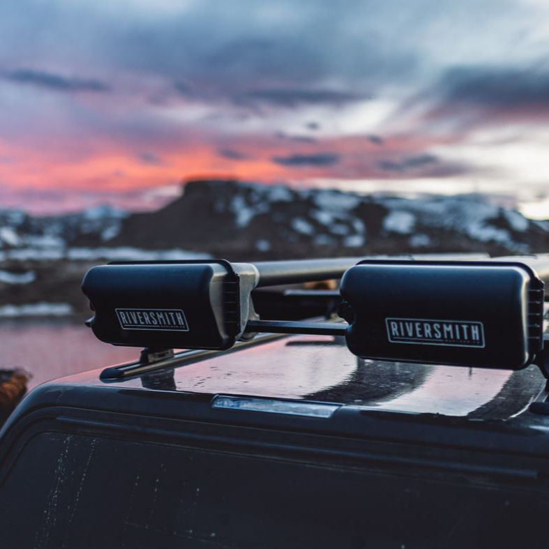 Riversmith River Quiver 10'4" 4-Banger Rod Carrier - SILVER image number 4