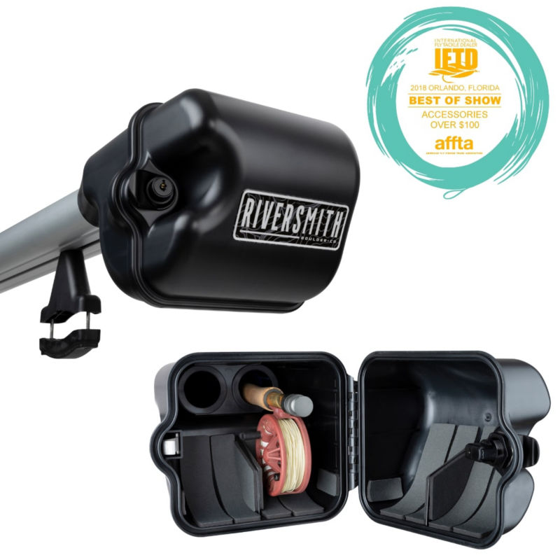 Riversmith River Quiver 10'4" 2-Banger Rod Carrier - BLACK image number 1