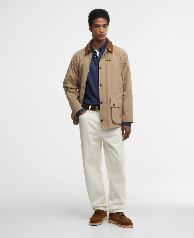 Men&rsquo;s Barbour&reg; Icons Bedale Casual Jacket - MILITARY BROWN image number 3