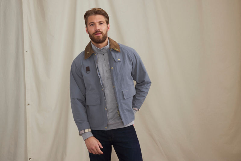 Men&rsquo;s Barbour&reg; Icons Spey Jacket - BLUE STONE