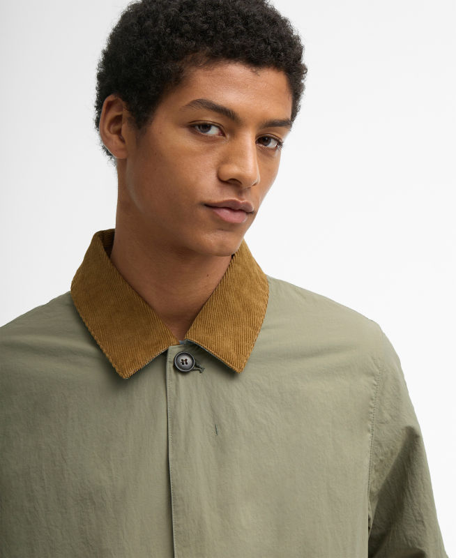 Barbour&reg; Short Rokig Showerproof Jacket - DUSTY OLIVE image number 1