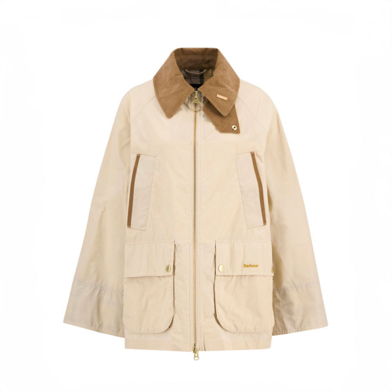Women&rsquo;s Barbour&reg; Icons Bedale Showerproof Jacket - JASMINE/DRESS image number 6