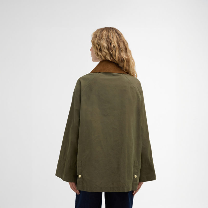 Women&rsquo;s Barbour&reg; Icons Bedale Showerproof Jacket - IVY GREEN/ANCIENT image number 2