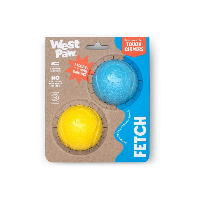 West Paw&reg; Floating Fetch Ball 2-Pack -  image number 1