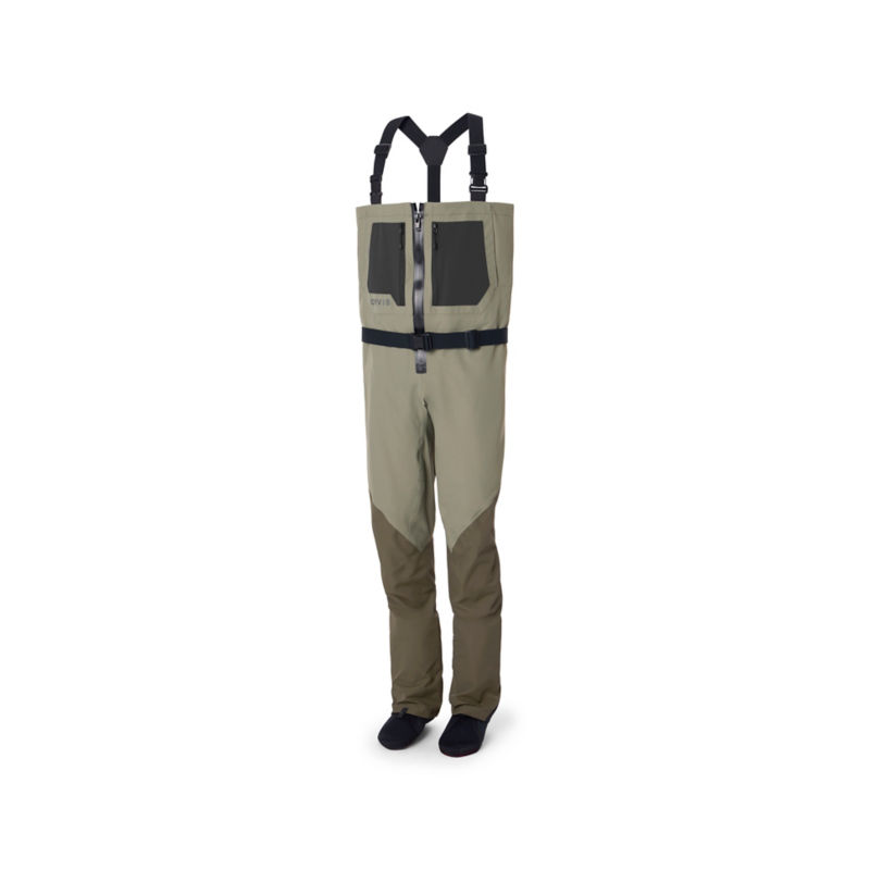 Men&rsquo;s Clearwater Zip Waders - SAGEBRUSH