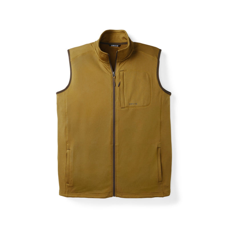 Men&rsquo;s Horseshoe Hills Fleece Vest - FIELD KHAKI/ESPRESSO image number 4