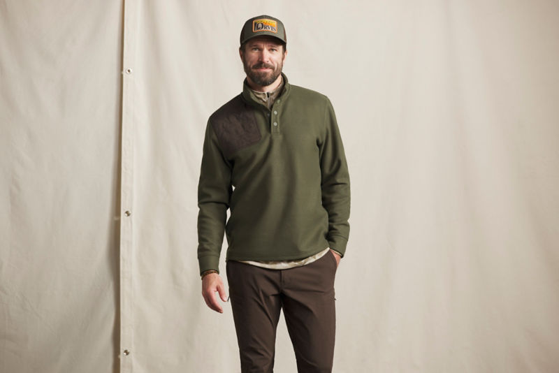 Men&rsquo;s Sharptail 1/4-Snap - TARRAGON