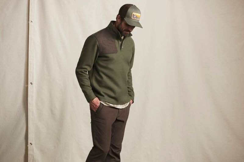 Men&rsquo;s Sharptail 1/4-Snap - TARRAGON image number 2