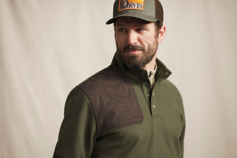 Men&rsquo;s Sharptail 1/4-Snap - TARRAGON image number 1