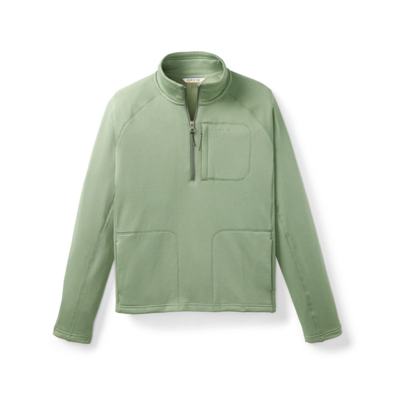 Women&rsquo;s Horseshoe Hills Fleece 1/4-Zip - SILVER PINE/ROSEMARY image number 4