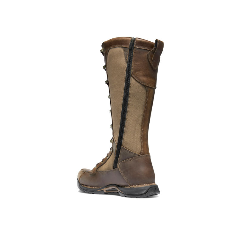 Danner&reg; Sharptail Side-Zip 17" Snake Boots - BROWN image number 2