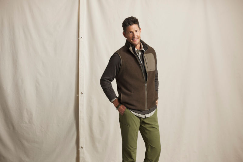 Men&rsquo;s Mad River Sherpa Vest - ESPRESSO/MUSHROOM