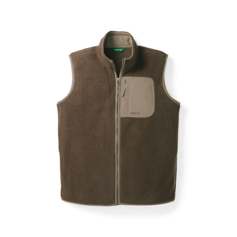 Men&rsquo;s Mad River Sherpa Vest - ESPRESSO/MUSHROOM image number 5
