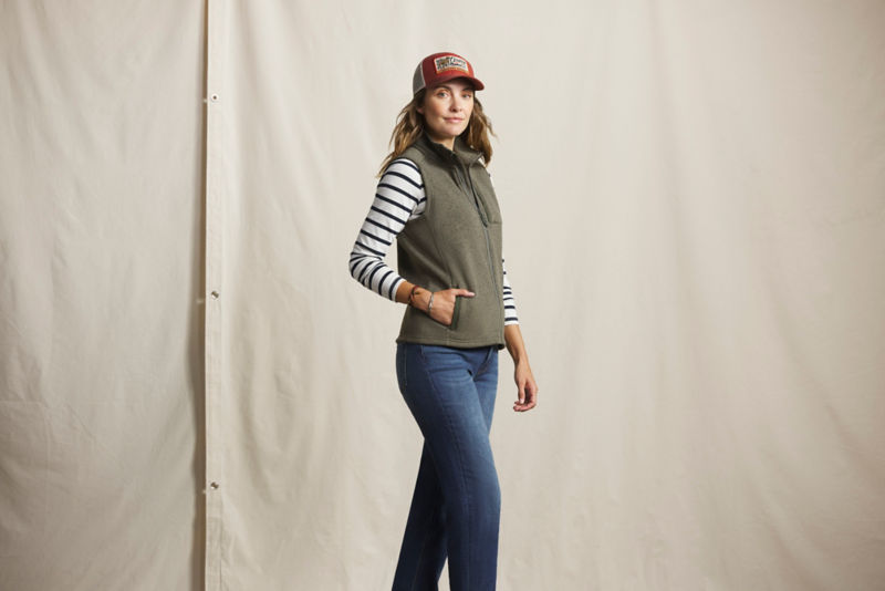 Women&rsquo;s R65&trade; Sweater Fleece Vest - ROSEMARY image number 2