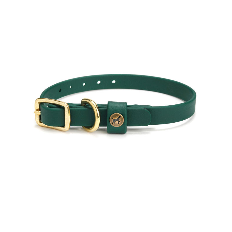 Waterproof Sporting Puppy Collar - WOODLAND GREEN