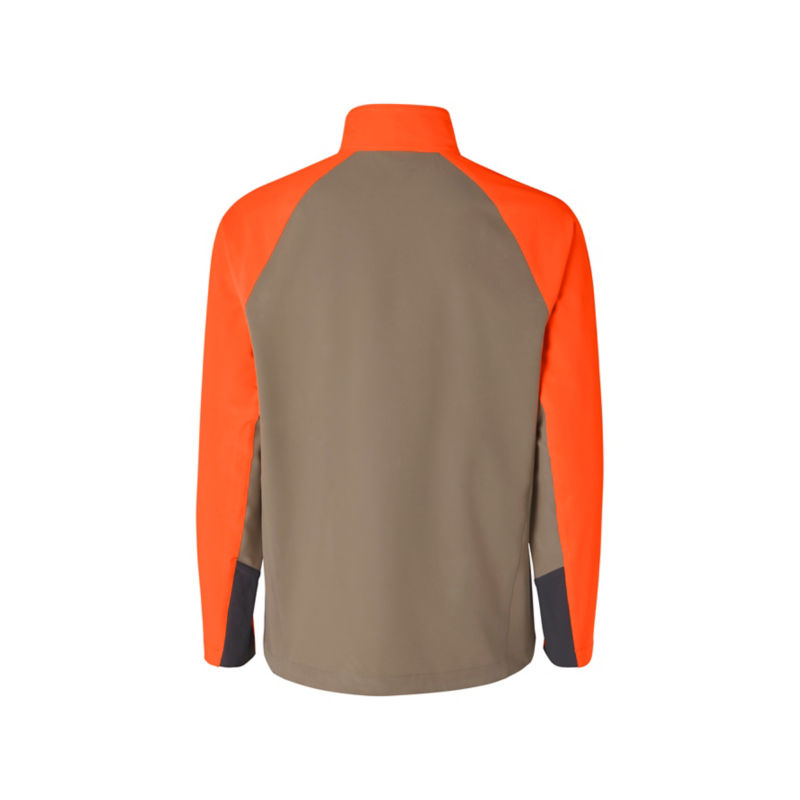 Men&rsquo;s PRO LT Softshell Jacket - BLAZE/DESERT KHAKI image number 1