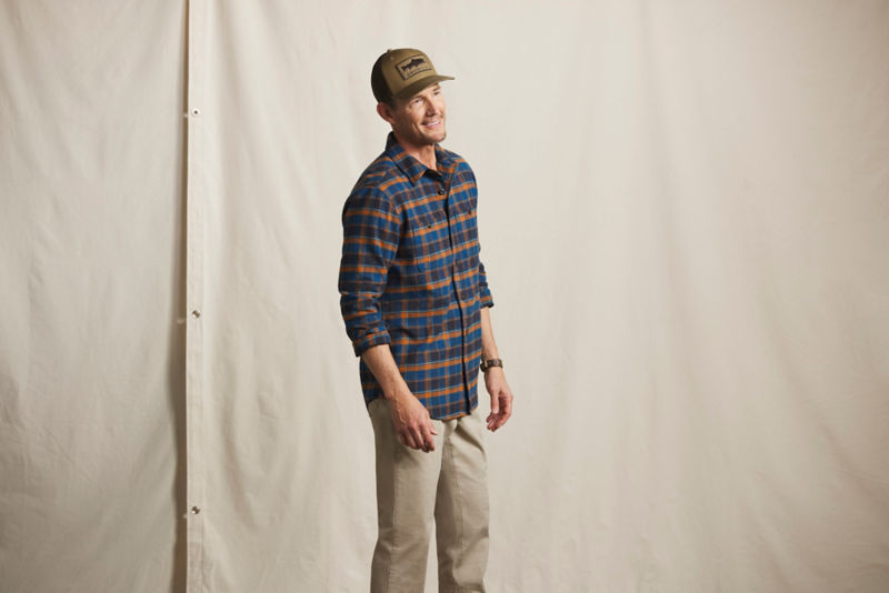 Perfect Flannel Shirt - LAKESIDE/GINGER image number 2