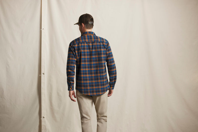 Perfect Flannel Shirt - LAKESIDE/GINGER image number 3