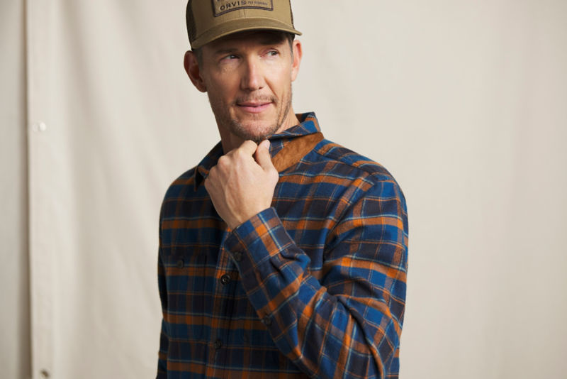 Perfect Flannel Shirt - LAKESIDE/GINGER image number 1