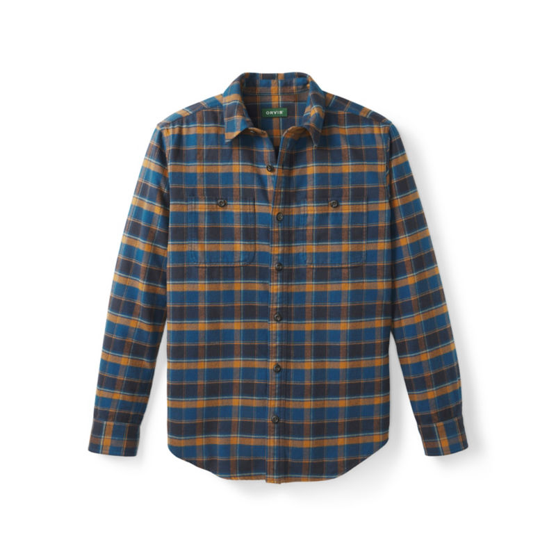 Perfect Flannel Shirt - LAKESIDE/GINGER image number 5