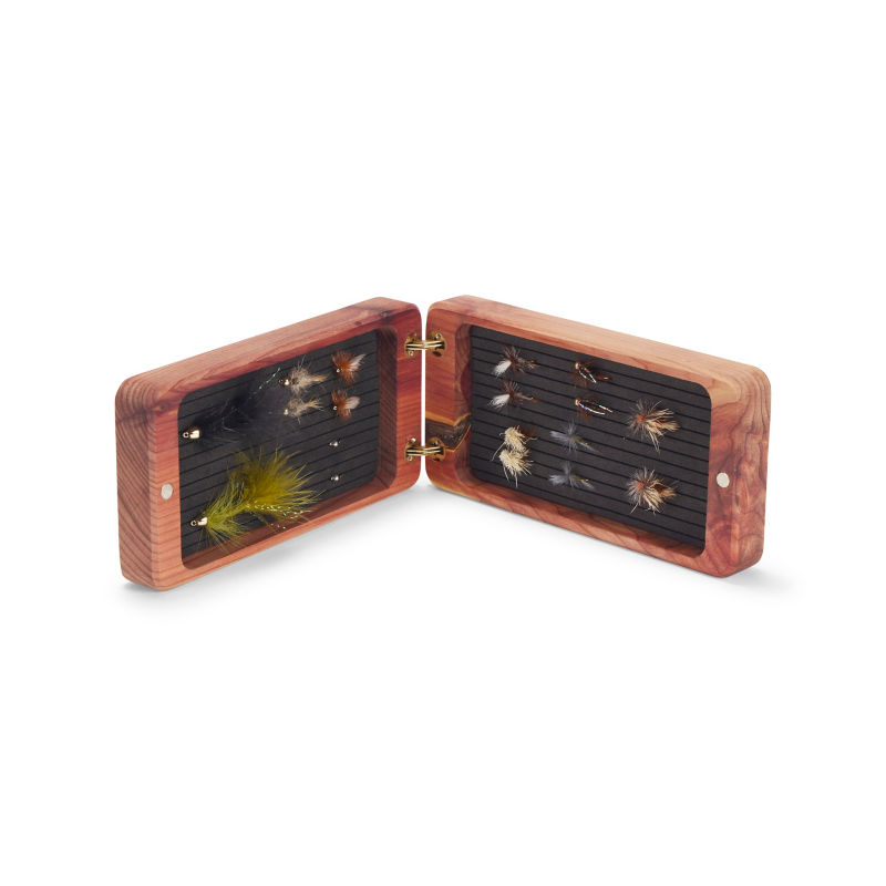 Orvis x Wayward Engraved Fly Box - BROWN TROUT image number 1