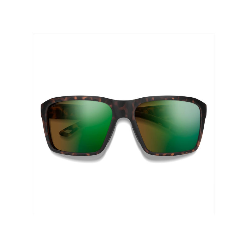 Smith Backcast Sunglasses - MATTE TORTOISE FRAME POLARCHROMIC BROWN GREEN MIRROR image number 1