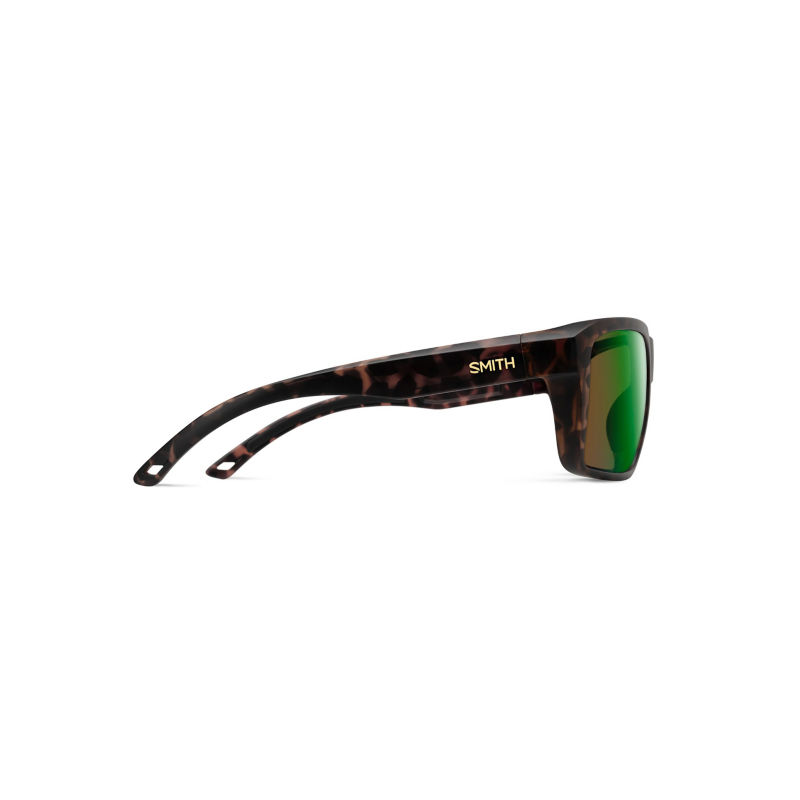 Smith Backcast Sunglasses - MATTE TORTOISE FRAME POLARCHROMIC BROWN GREEN MIRROR image number 2