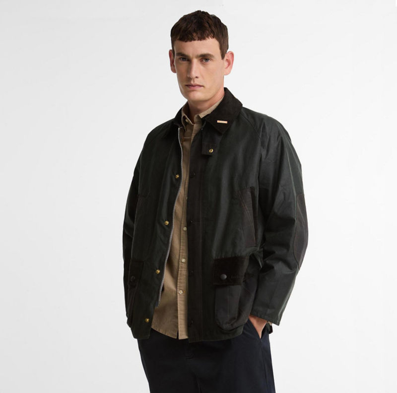 Barbour&reg; Icons Patch Bedale Jacket - SAGE