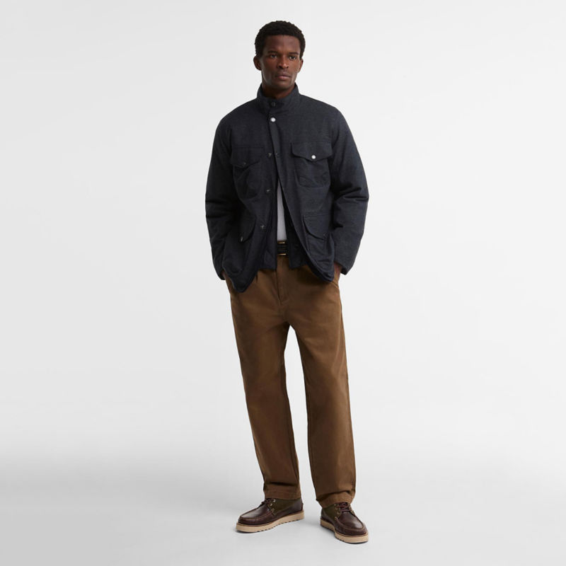 Barbour&reg; Modern Ogston Waterproof Jacket - DARK NAVY EXCLUSIVE image number 3