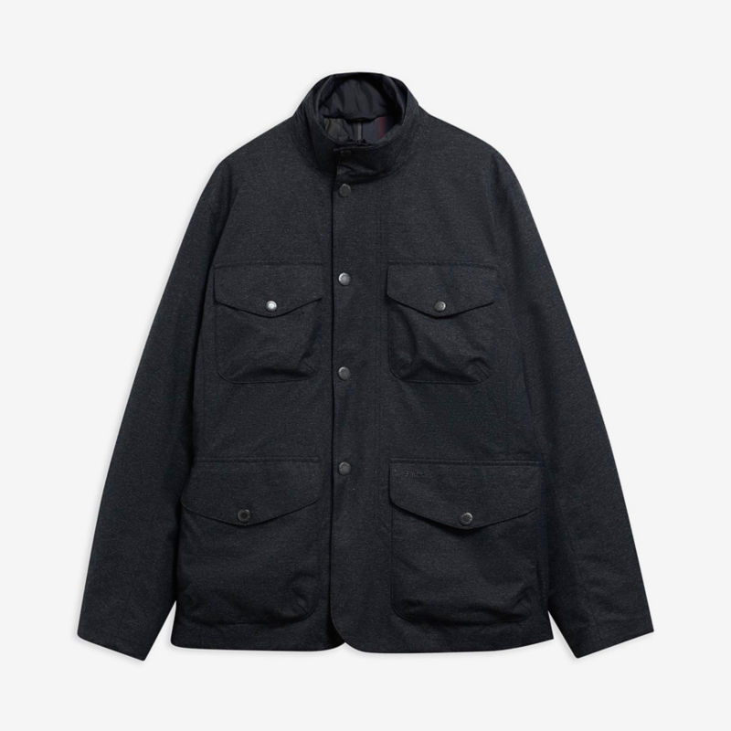 Barbour&reg; Modern Ogston Waterproof Jacket - DARK NAVY EXCLUSIVE image number 4