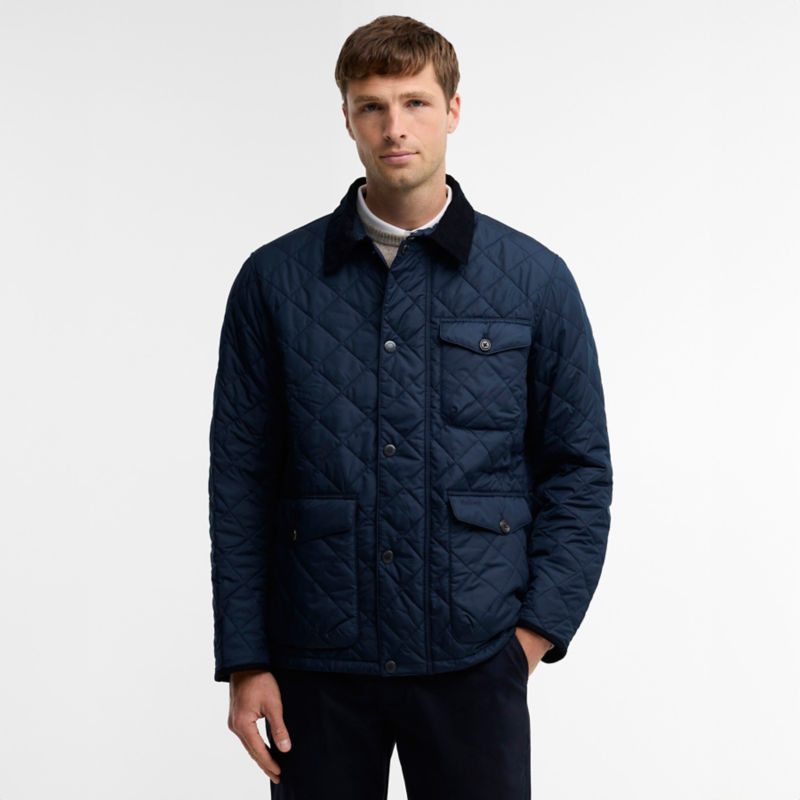 Barbour&reg; Hornby Quilted Jacket - NAVY