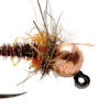 Tunghead Hot Spot Pheasant Tail Jig - ORANGE