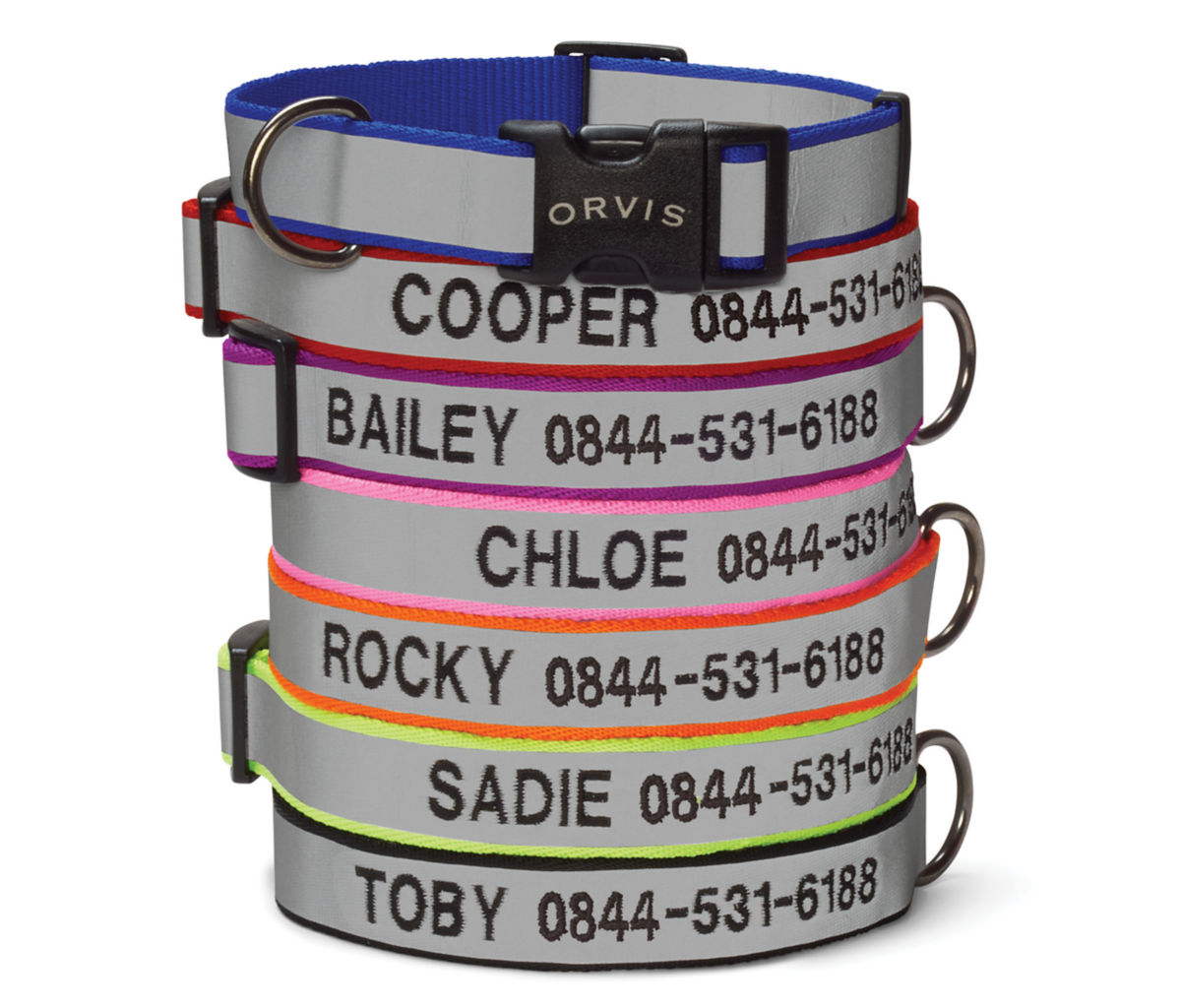 Personalized Reflective Collar - image number 0