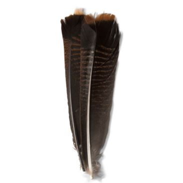 Mottled Turkey Feathers - DARK