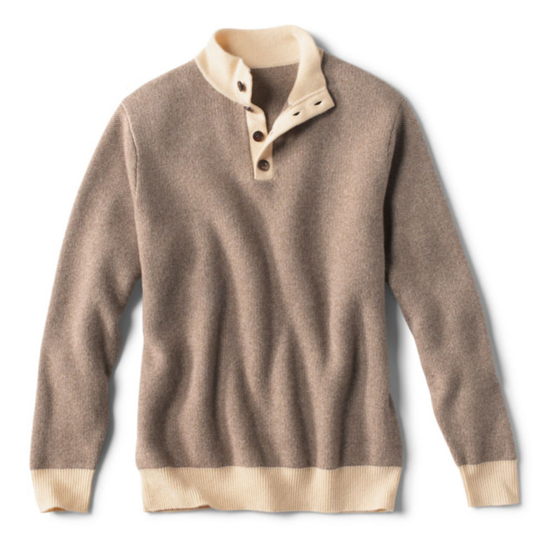 Pure Cashmere Simoom Sweater - CHOCOLATE image number 0