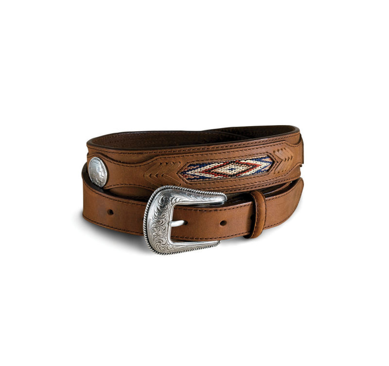 Buffalo Nickel Leather Belt Orvis
