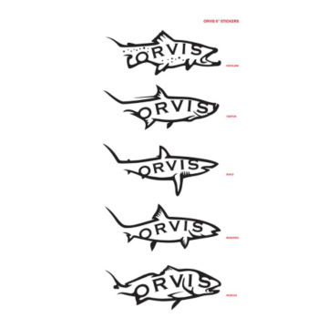 8" Die-Cut Fish Sticker -  image number 0