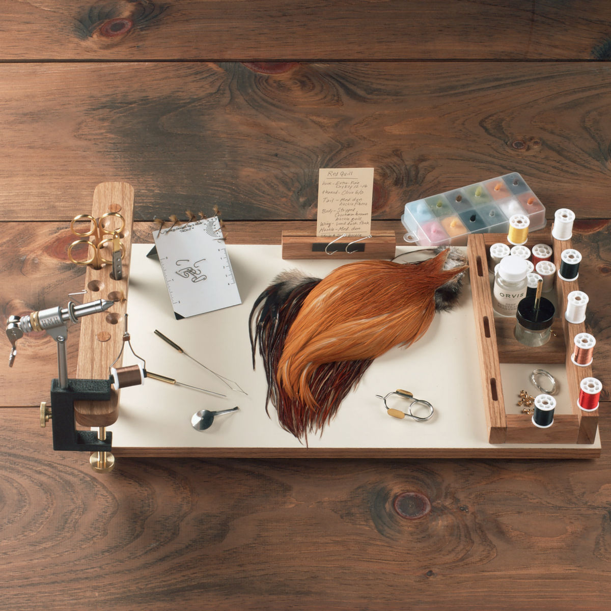 Portable Fly-Tying Work Bench and Supplies | Orvis