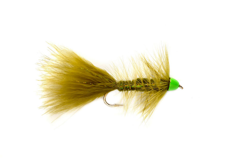 Hot Cone Woolly Bugger - OLIVE/MULTI image number 0