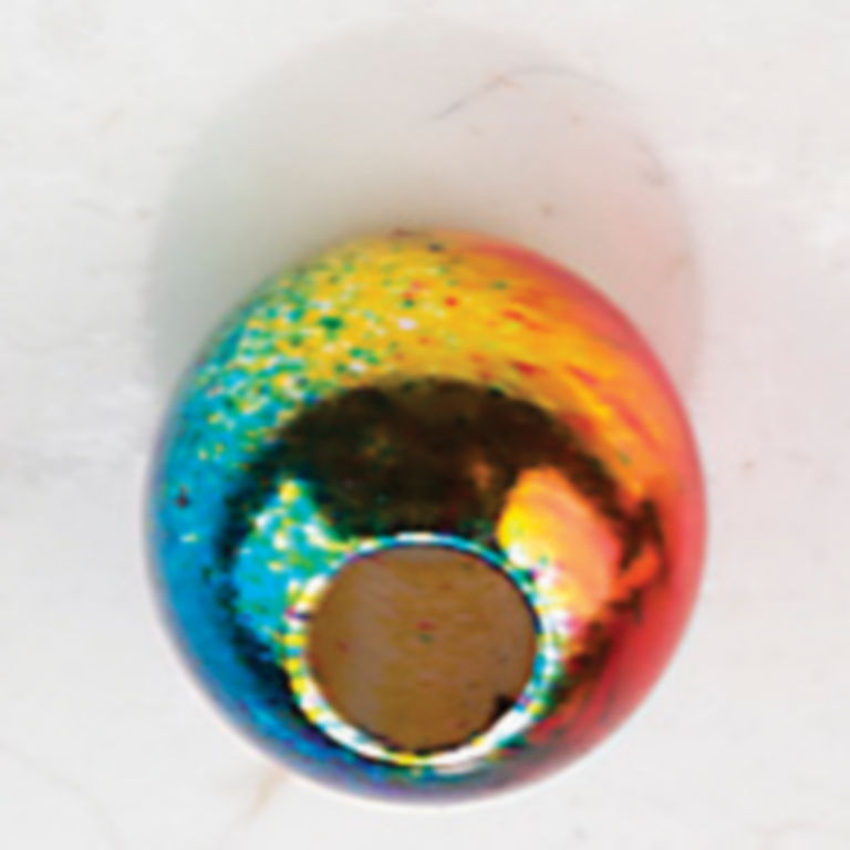 Rainbow Brass Beads -  image number 0