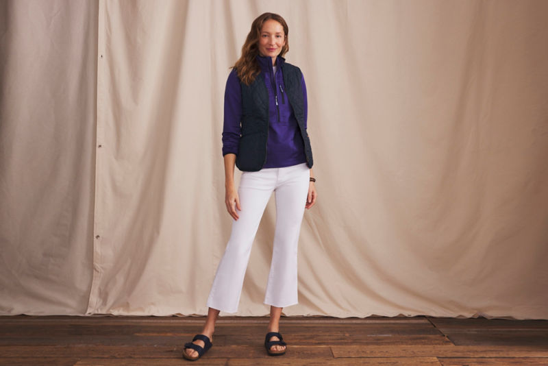 Barbour&reg; Women&rsquo;s Fleece Betty Gilet/Liner - NAVY image number 4