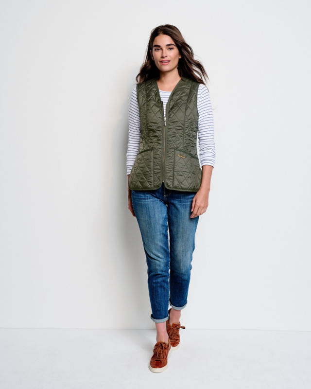 Barbour&reg; Women&rsquo;s Fleece Betty Gilet/Liner - OLIVE image number 0