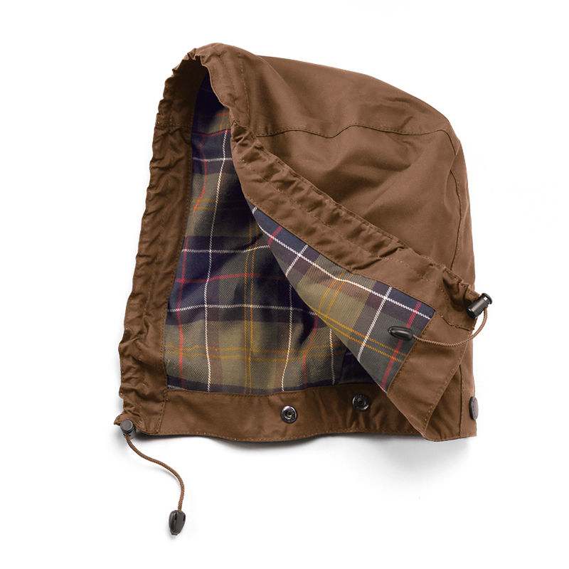 Barbour Waxed Cotton Snap On Hood Orvis