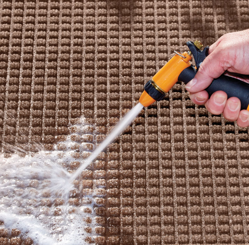 Recycled WaterHog&reg; Grid Mat - CAMEL image number 4