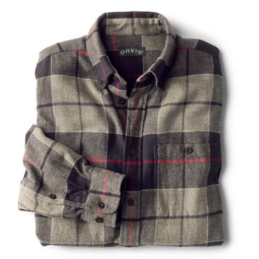Flannel Exploded Patterns Long-Sleeved Shirt - 