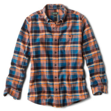Flannel Exploded Patterns Long-Sleeved Shirt -  image number 0
