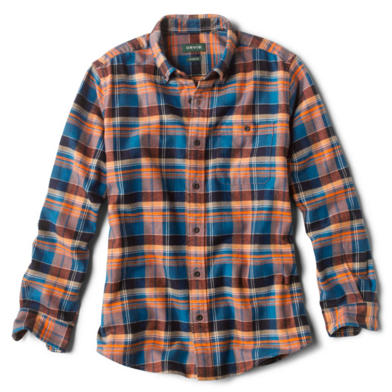 Flannel Exploded Patterns Long-Sleeved Shirt -  image number 0
