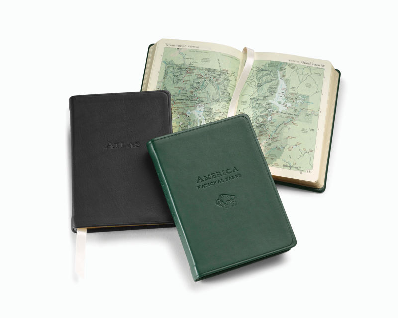 Personalized Leather-Bound Atlas - 