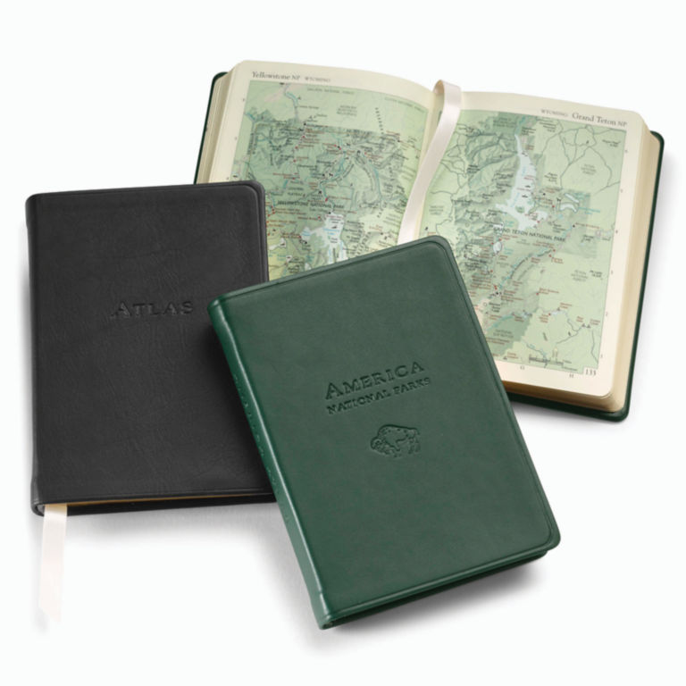 Personalized Leather-Bound Atlas -  image number 0