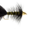 Tungsten Cone Head Woolly Bugger - BLACK/OLIVE